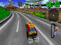 une photo d'Ã©cran de Daytona USA sur Sega Saturn